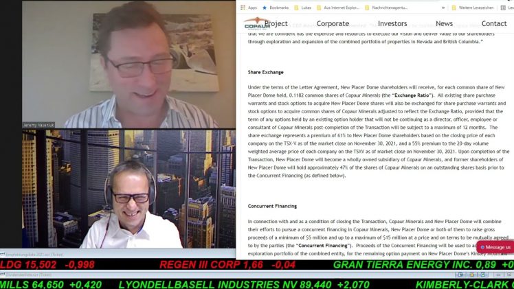 SmallCap-Investor Interview mit Jeremy Yaseniuk, CEO und Director von Copaur Minerals (WKN A2QB3Y)